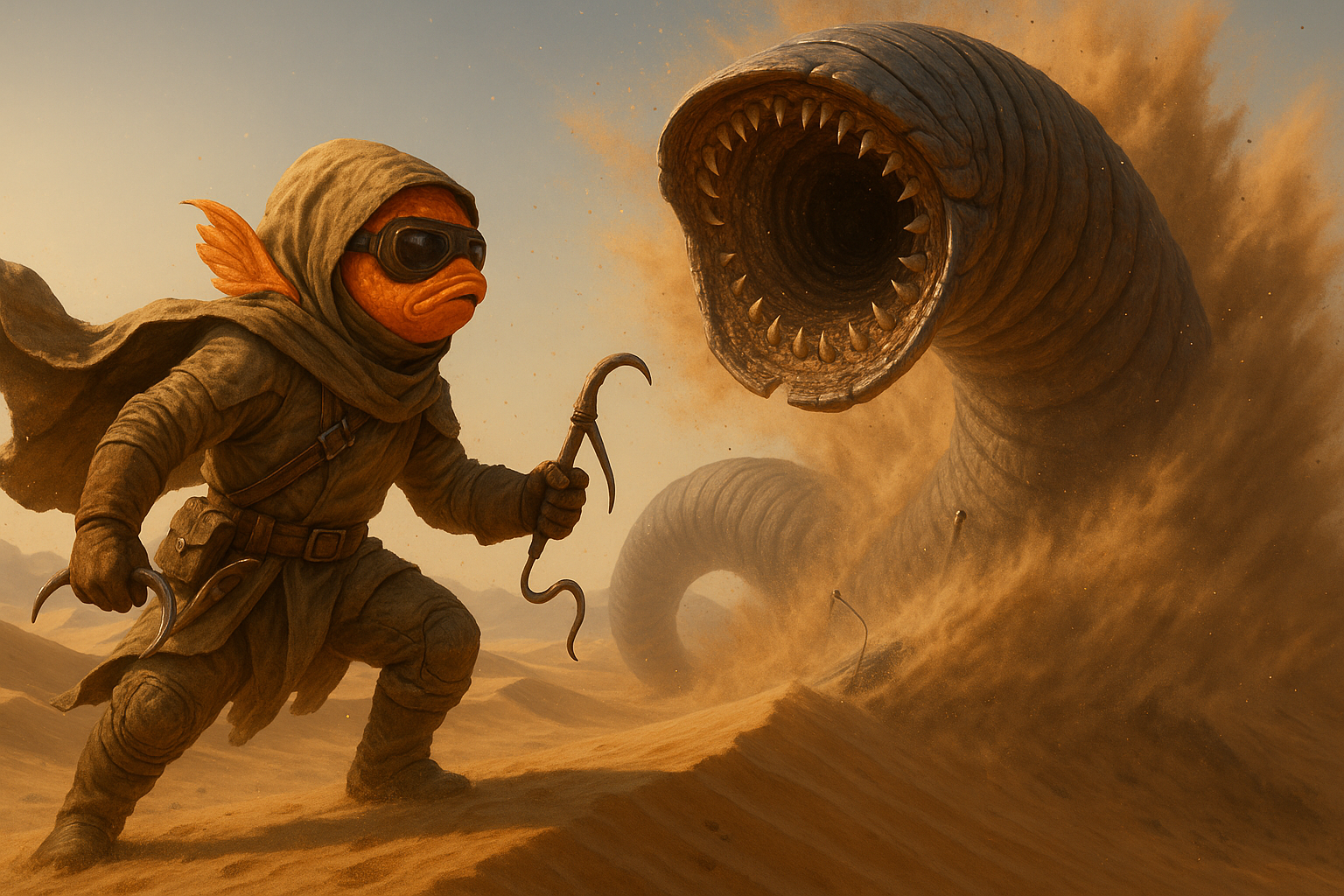 Third example of generated image from the full generated prompt