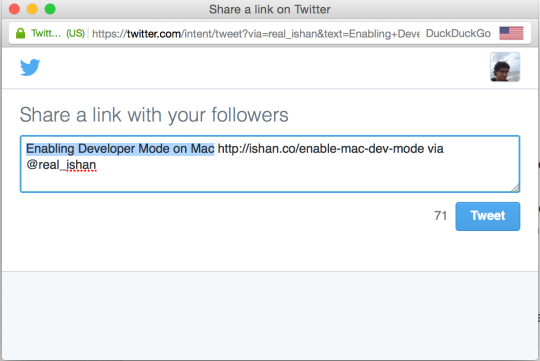 Share_a_link_on_Twitter_and_Enabling_Developer_Mode_on_Mac